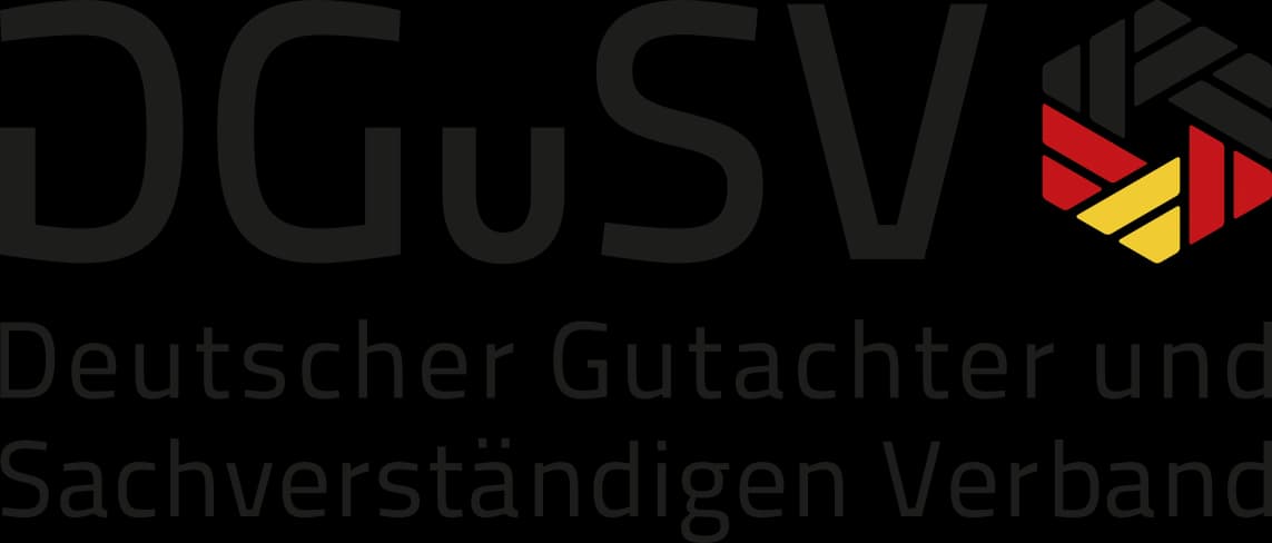 Mitglied im DGuSV – Deutscher Gutachter und Sachverständigen Verband